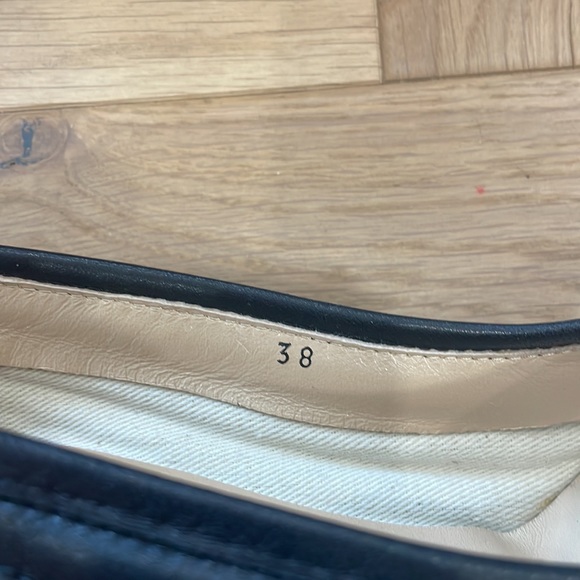 Ron White Ellary Espadrille Wedge Sandals | Quilted Leather  Heels | Size 8 US - Picture 8 of 11